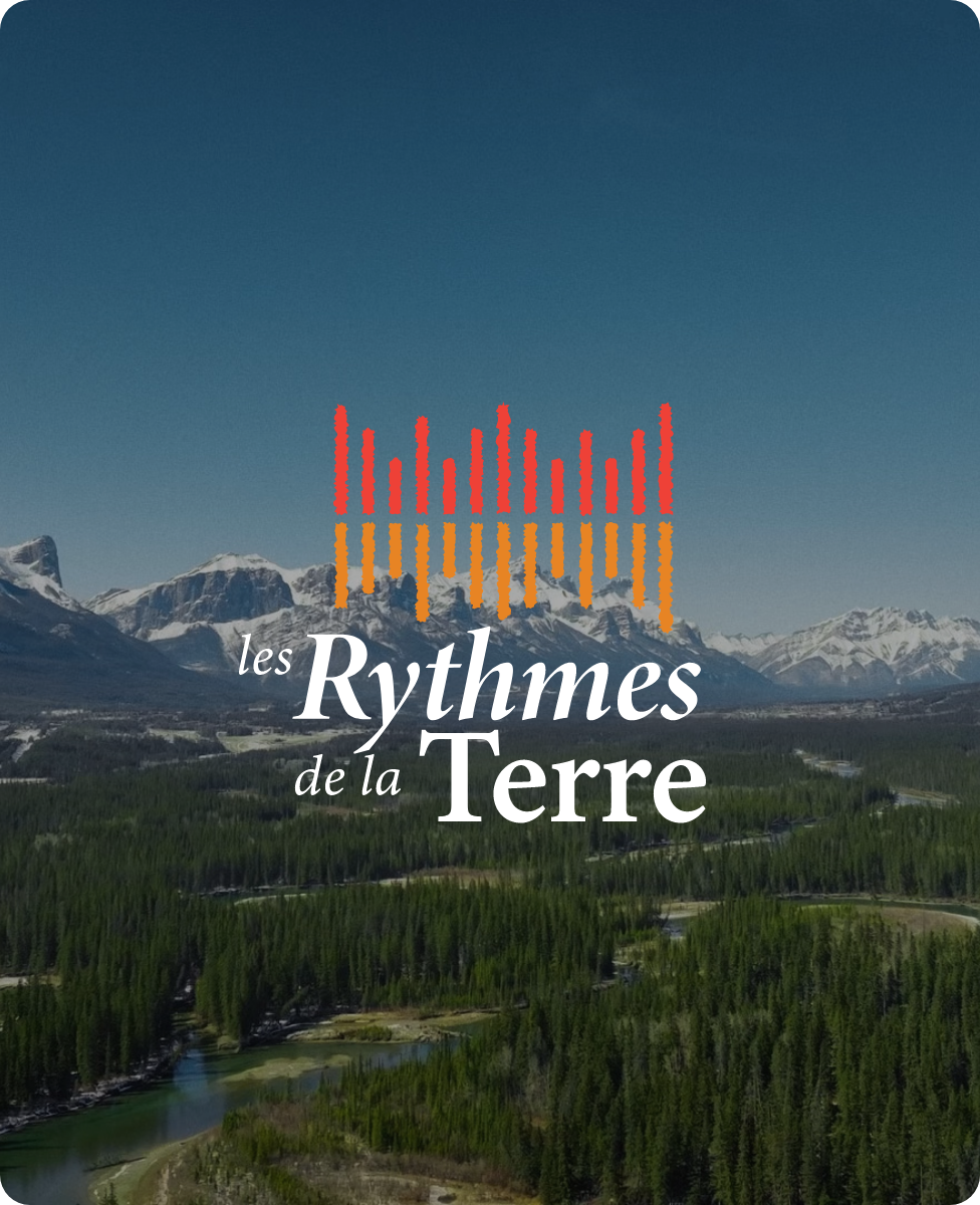 Rhythms of the Land Logo Card